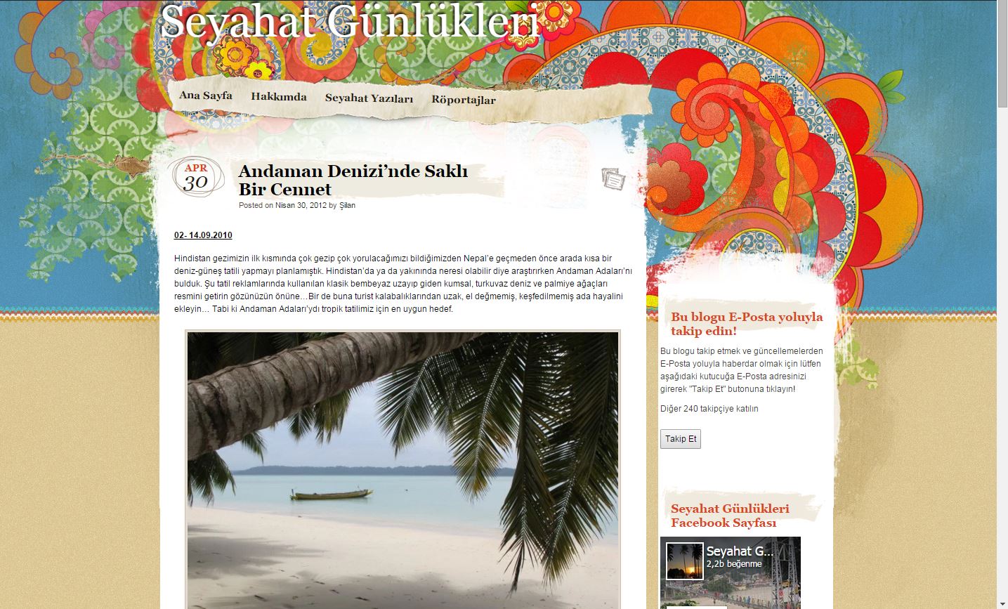 Seyahat Günlükleri