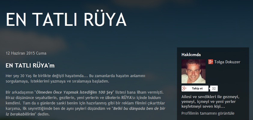En Güzel Rüya'm En Güzel Rüya'm