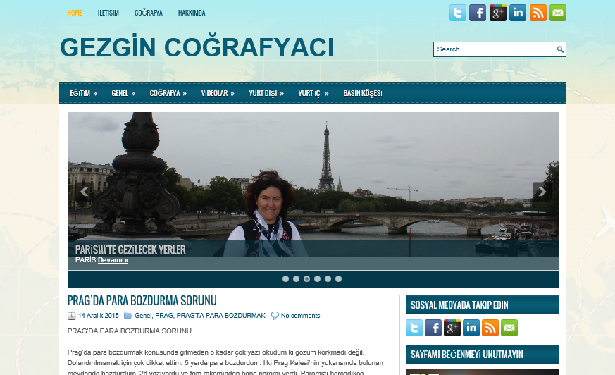 GEZGİN COĞRAFYACI GEZGİN COĞRAFYACI