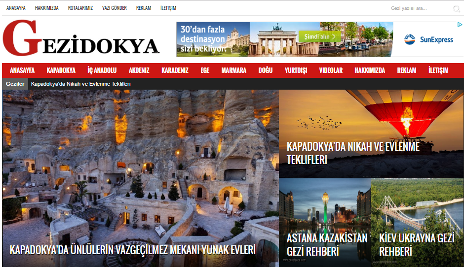 Gezidokya - Kapadokya'dan Dünyaya Gezi Rehberi Gezidokya - Kapadokya'dan Dünyaya Gezi Rehberi