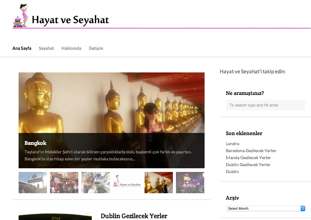 Hayat ve Seyahat Hayat ve Seyahat