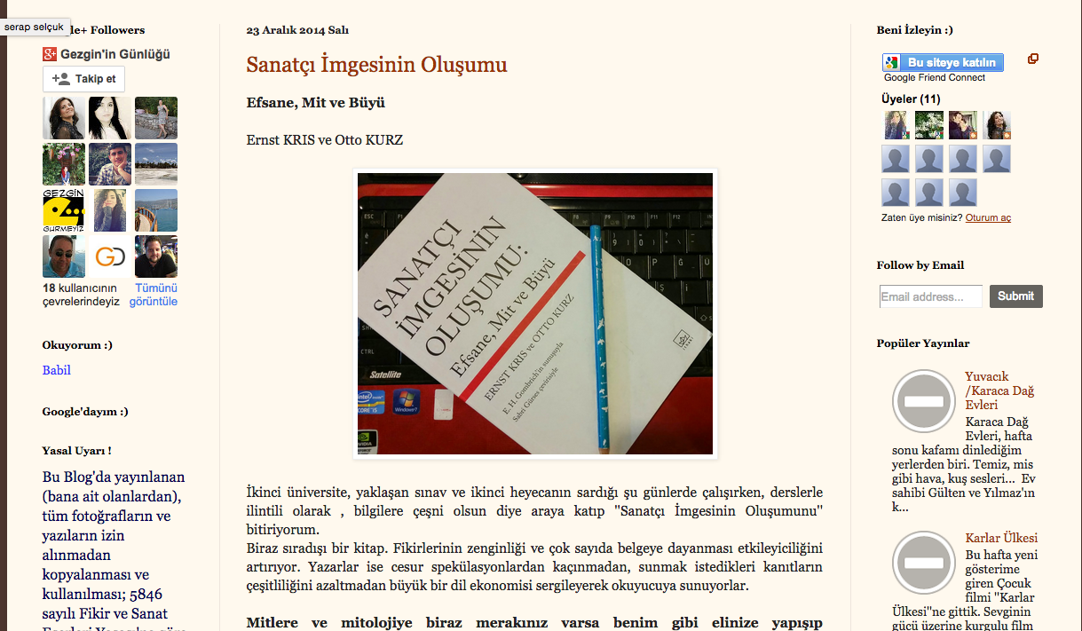 Gezgin'in Günlüğü