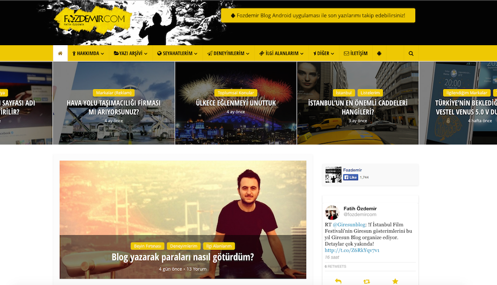 Fozdemir Blog