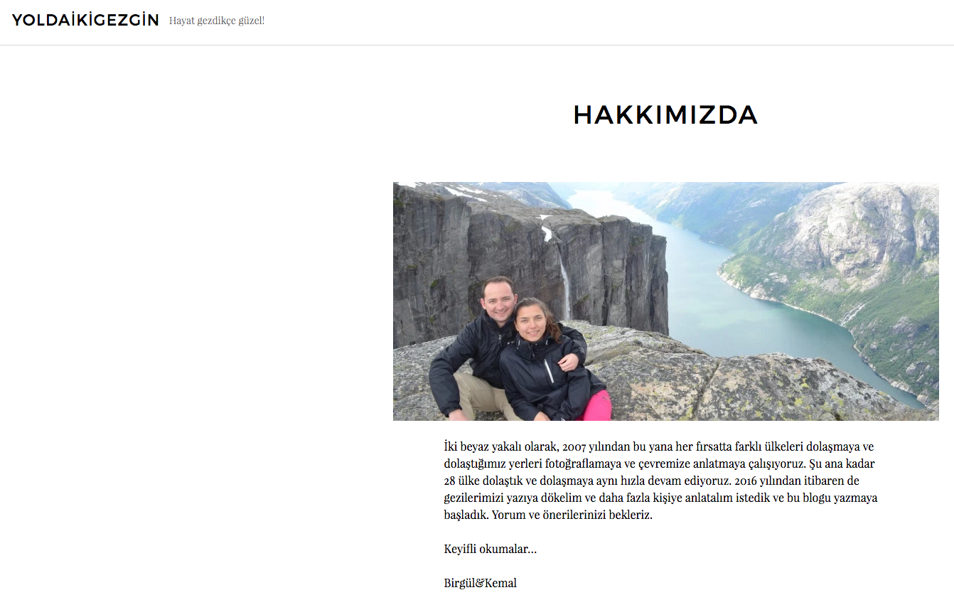 Yolda iki gezgin Yolda iki gezgin