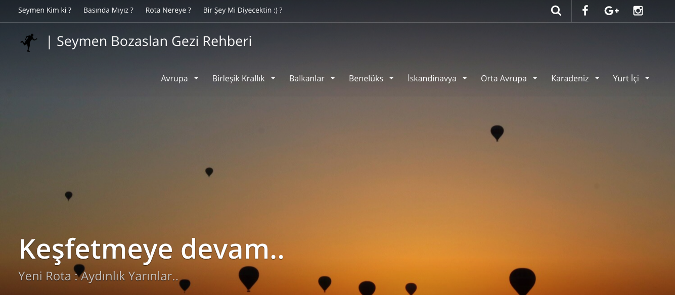 Seyahatlerden Hatıralar..