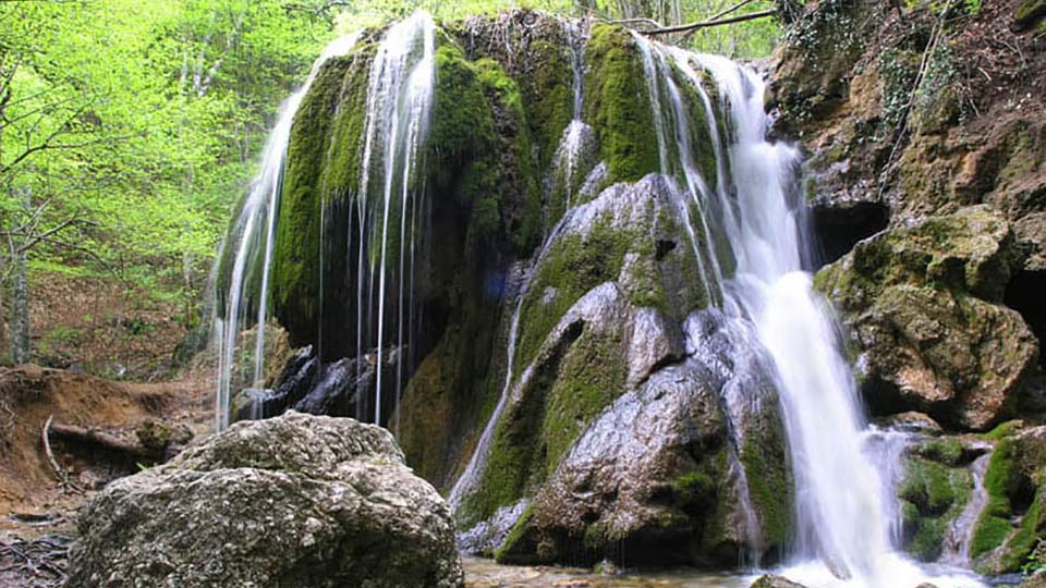 Серебристые водопады