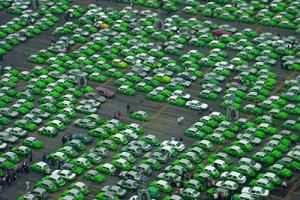 Dünyanın en büyük taksi filosu hangi şehirdedir?