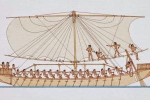 İlk yelkenliler nerede inşa edilmiştir?