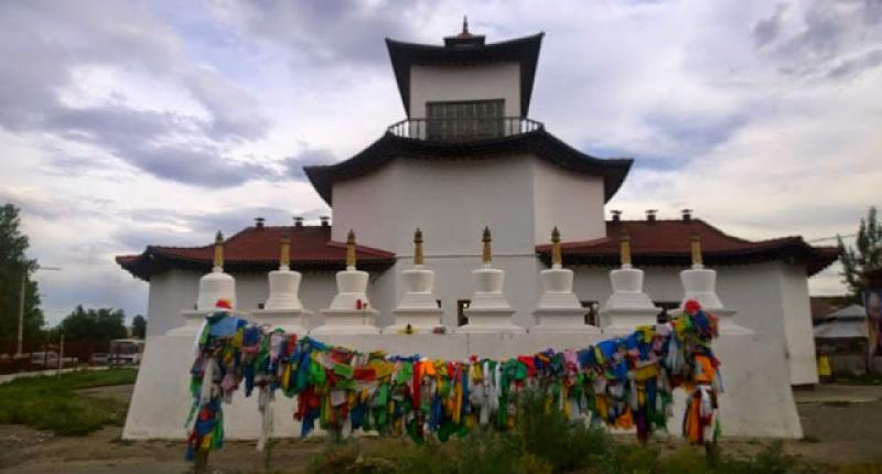 Kızıl'da bir Budist Tapınağı