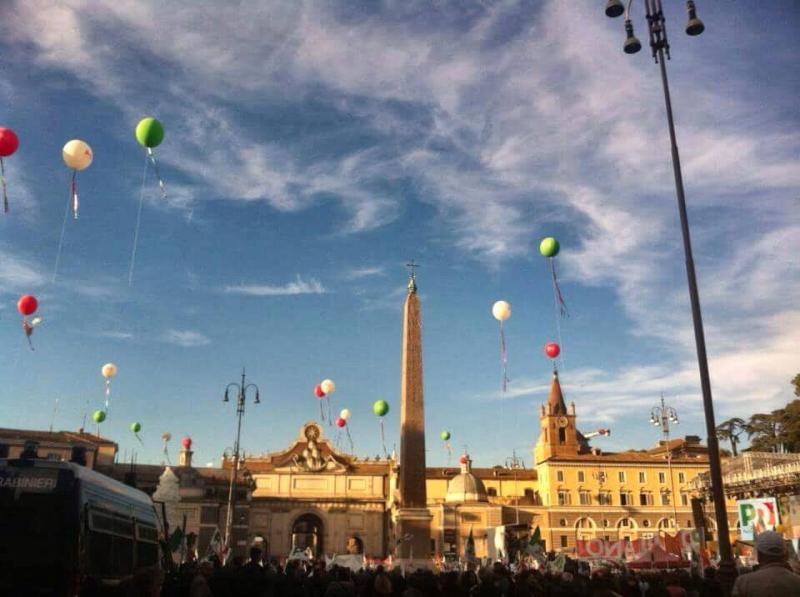 Piazza Del Popola Meydanı