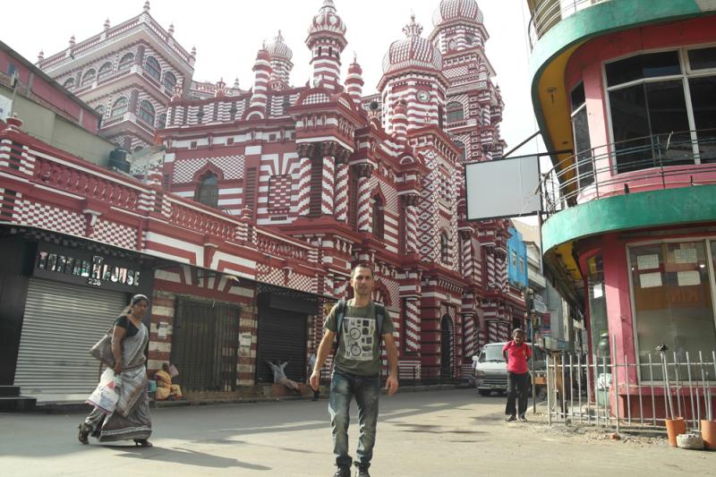 Colombo Şehri'nin en büyük camisi.