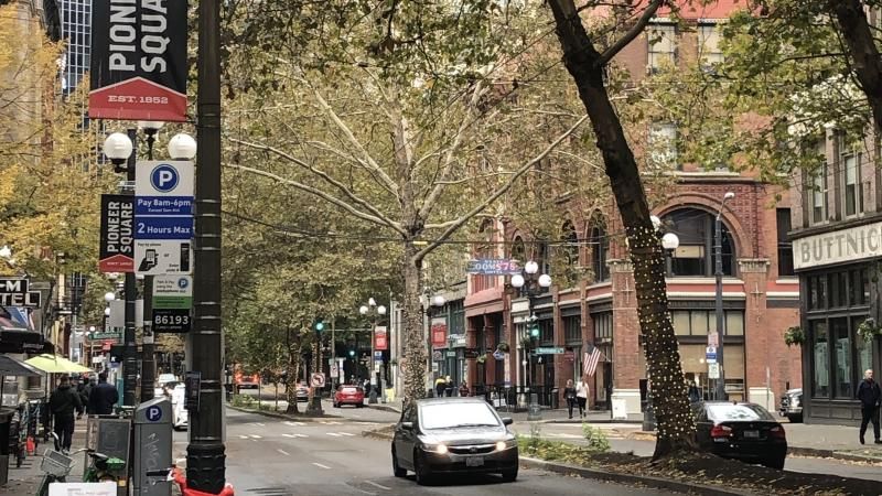 Downtown'da bir sokak