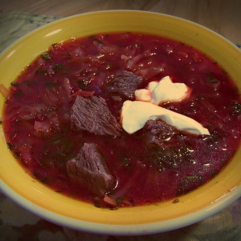 borsh yemeği