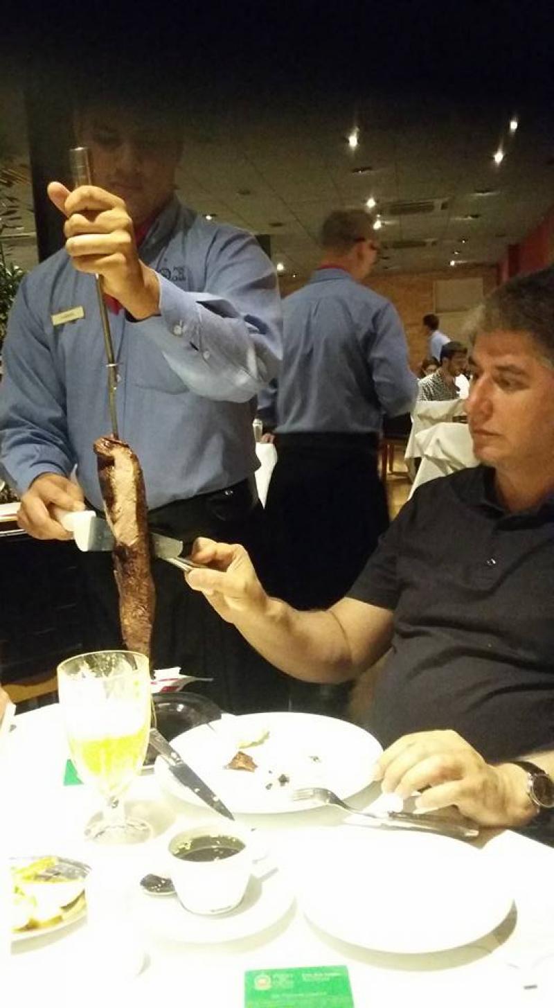 Latin Amerika tipi mangal Churrasco
