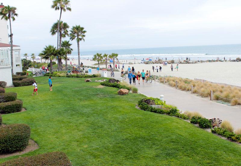 coronado adası pasifik okyanusu sahil plaj