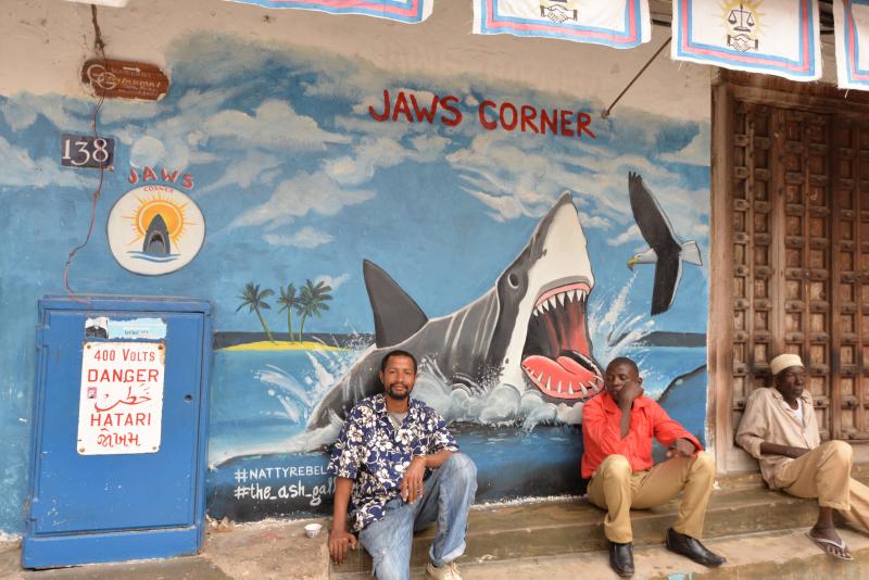 Stonetown'da bir meydan