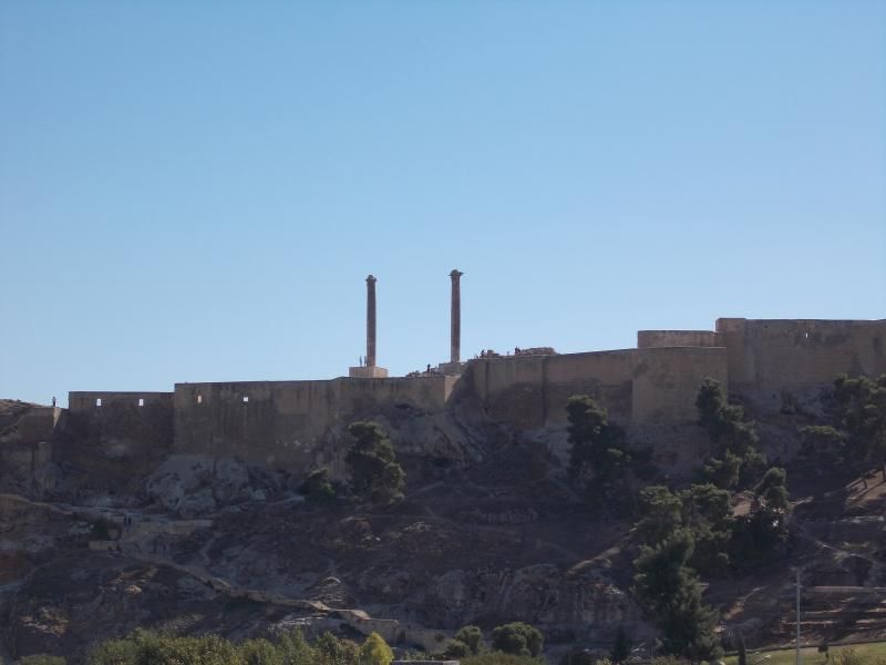 Urfa Kalesi sütunlar