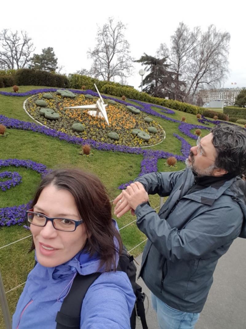 cenevre çiçek saati tuğçe ve murat