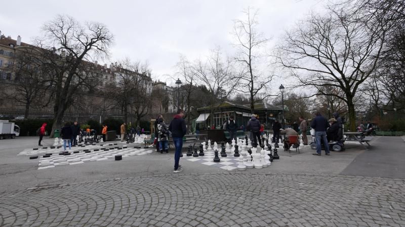 cenevre bastions parkı satranç