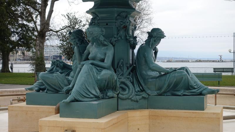 cenevre ingiiz bahçesi heykel