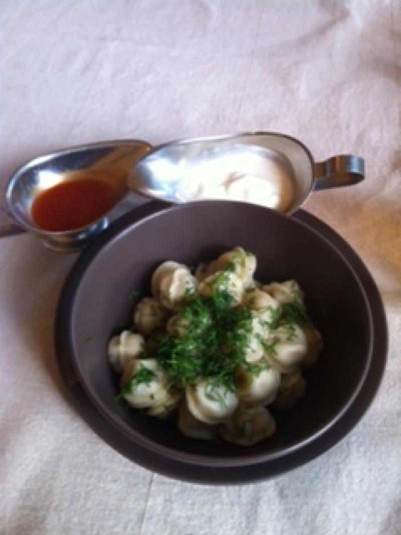 Pelmeni ve Simitana... Lezzet patlaması