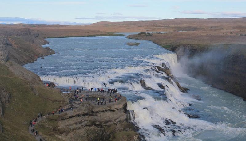 gulfoss şelalesi