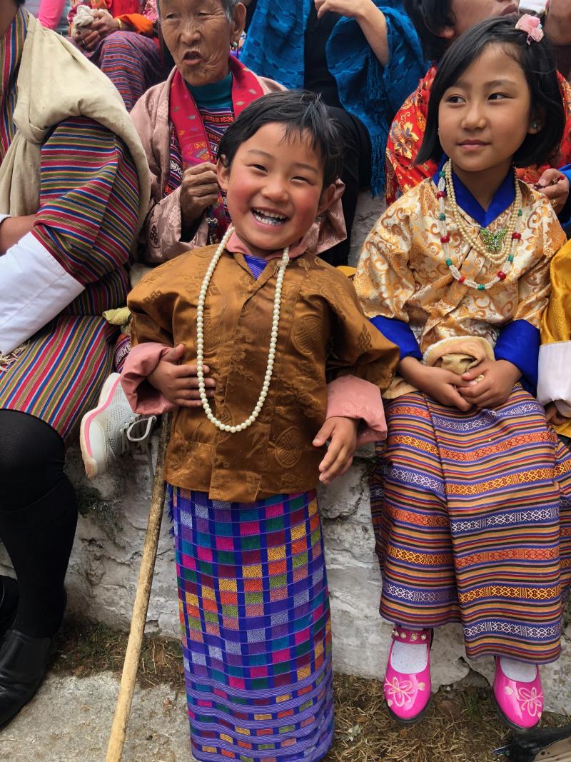 Bhutanlı küçük kız 3