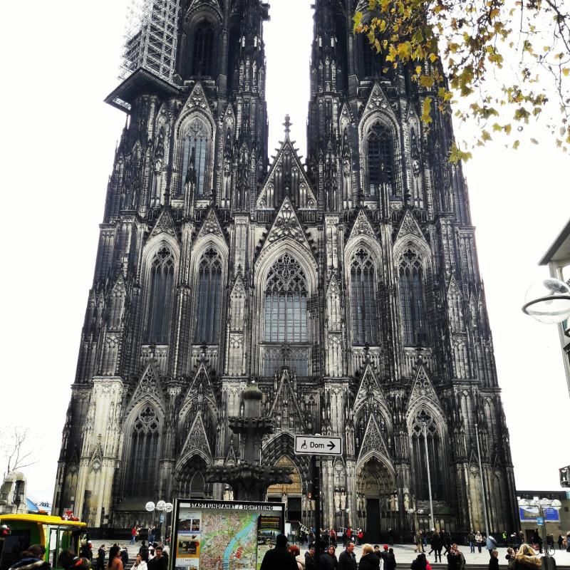 köln katedrali gündüz
