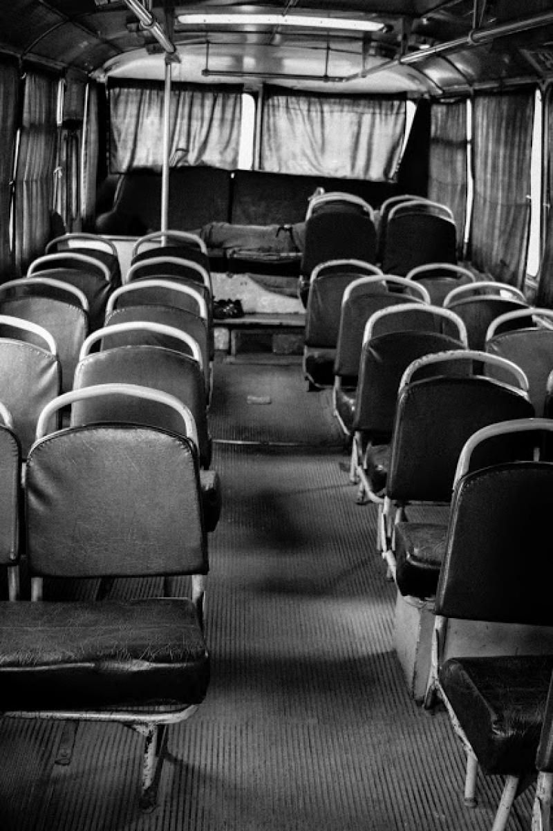 Omsk'taki belediye otobüsleri