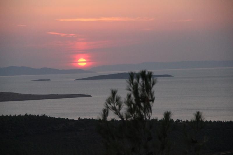 Ayvalık Şeytan Sofrası Gün Batımı