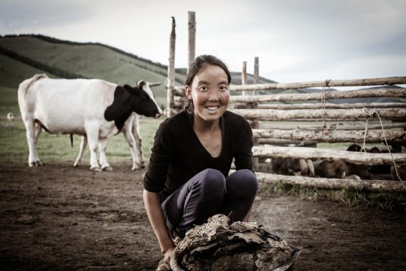 Moğollu bir köylü