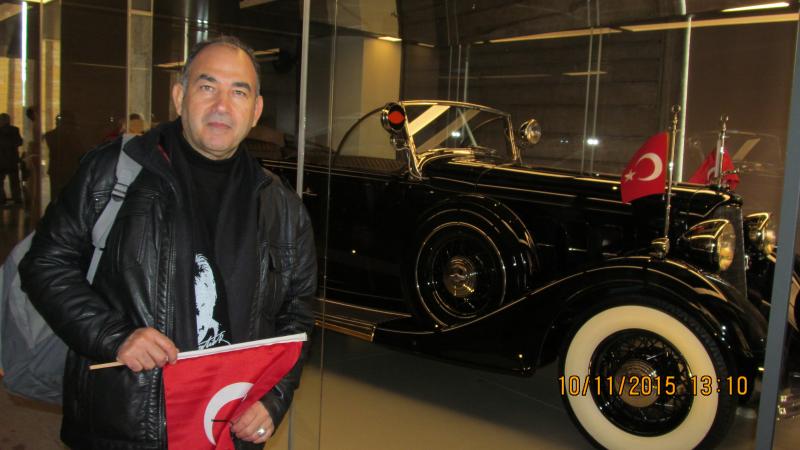 Atatürk'ün 1935 ve 1938 yılları arasında kullandığı Lincoln marka arabası