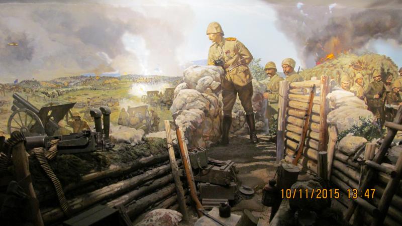 Sesli ve görsel olarak canlandırılmış savaş odası.