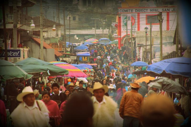 San Juan Chamula köyü