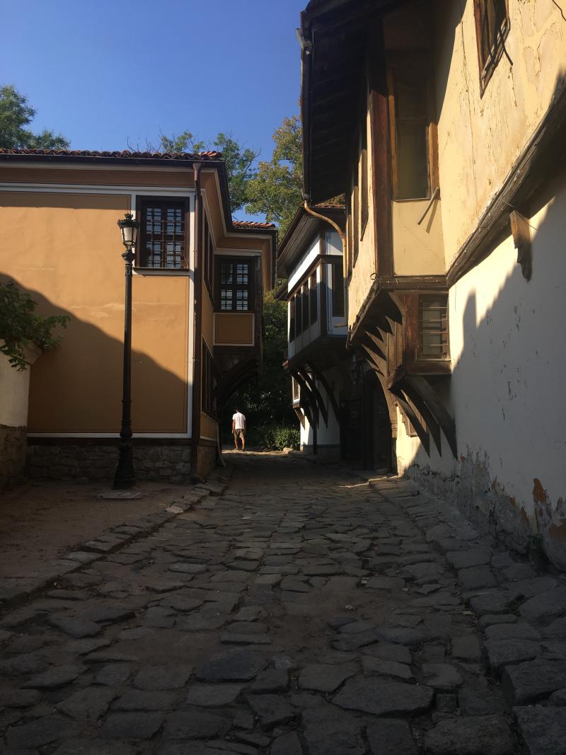 Plovdiv arka sokakları