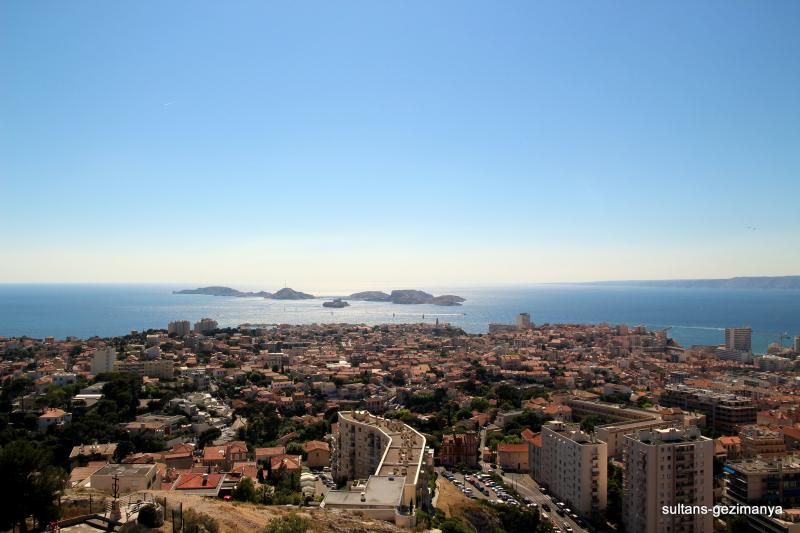 Notre Dame de la Garde Kilisesi'nden Marsilya