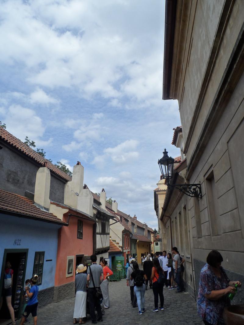 Altın yol ve Mavi boyalı Franz Kafka'nın Evi