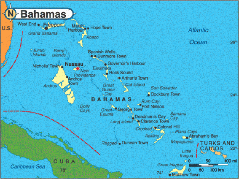 Острова на карте. Остров Нью Провиденс Нассау на карте. Багамские острова на карте. Остров Нью Провиденс на карте мира. Содружество Багамских островов на карте мира.