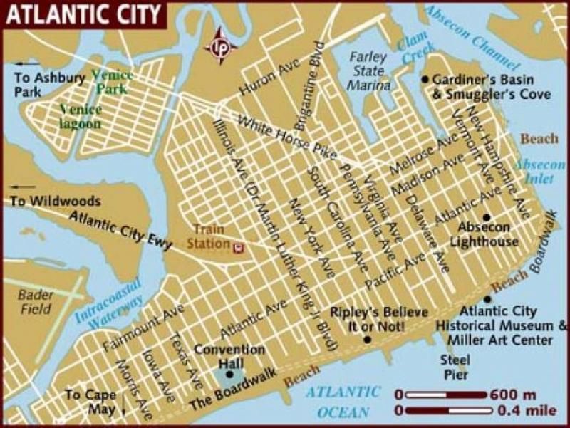 map of atlantic city casino