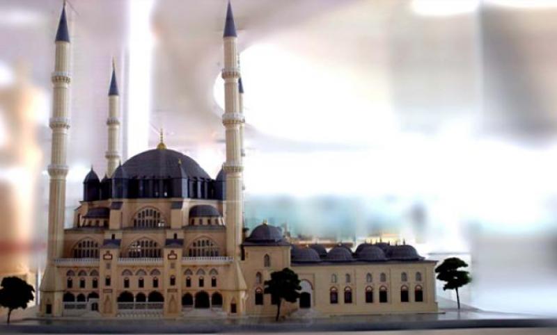 Müzede sergilenen Selimiye Camii’nin maketi