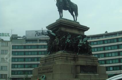 Sofya&#039;daki heykellerden biri (2007) 