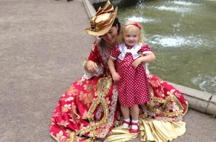 Çariçe yazlık sarayında 