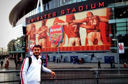 Açıkara İngiltere&#039;nin en modern stadyumu Emirates Stadı 