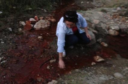 Zara yakınlarında yüzyıllardır dibinden kan sızan yatır 