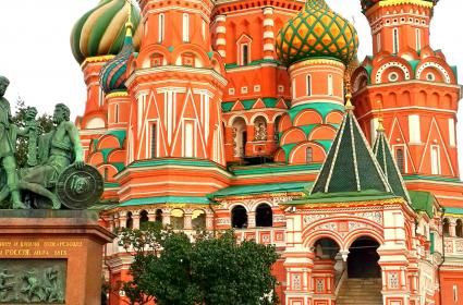 Moskova Kızıl Meydan - Aziz Vasil Katedrali - Eylül 2014 