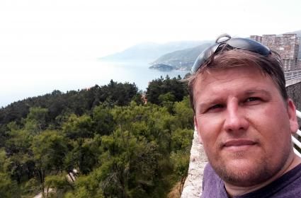 Kaleden Ohrid Gölü 