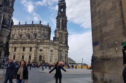 ALMANYA DRESDEN TARİHİ SOKAKLARI 