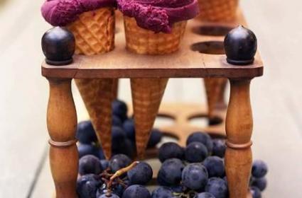 Kassel&#039;de Satılan Üzümlü Dondurmalar 