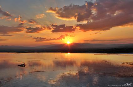 Pamukkale Travertenleri, Gün Batımı 