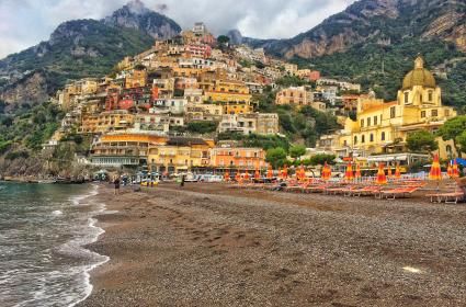 İtalya&#039;nın güney kıyısı : Amalfi 